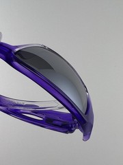 Oakley Eye Patch 2 Purple Clear Fade Frame Black Iridum Lens Oil Rig RARE