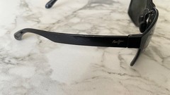 Maui Jim Sunglasses MJ432-2M RED SANDS 59-17-140 Green Lenses Black Frame- FR SH