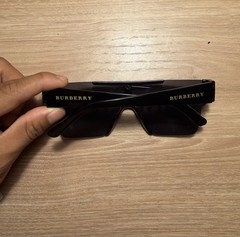 Black Burberry Shield Logo Sunglasses