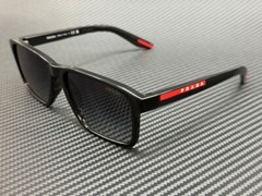 PRADA LINEA ROSSA PS 05YS 1AB09U Black Grey Gradient Men’s 58 mm Sunglasses