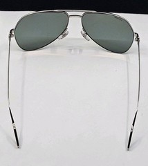 Cartier CT0110S Premiere de Cartier Blue Aviator 60 14 140 Chrome Sunglasses