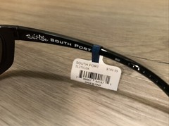 Salt Life South Port Gloss Black Saltlife Smoke Blue Lens Salty $189 New