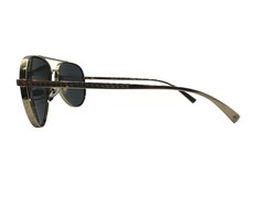 Authentic Versace Avanti Pilot Sunglasses 2217 Gold Frame | Dark Gray Lens