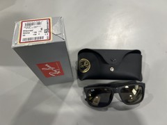 RAY BAN RAY-BAN UNISEX JUSTIN SQUARE SUNGLASSES, 55MM – BLACK