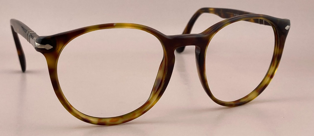 Persol Sunglasses Frame 3152-S 9015/31 Havana Brown Tortoise Round 52-20-140mm