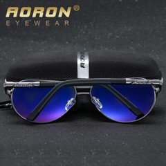 Aluminium HD Polarized Photochromic Sunglasses Pilot Men Driving Glasses Eyewear