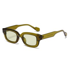 Small Rectangle Sunglasses Candy Color UV400 Square Frame Casual Travel Wear