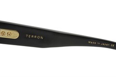 Dita Terron DTS703-01 Black/Gold/Grey 53mm Sunglasses