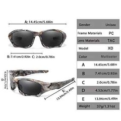 Polarized Tactical Sunglasses Men Women Outdoor Sports Cycling UV Protection.