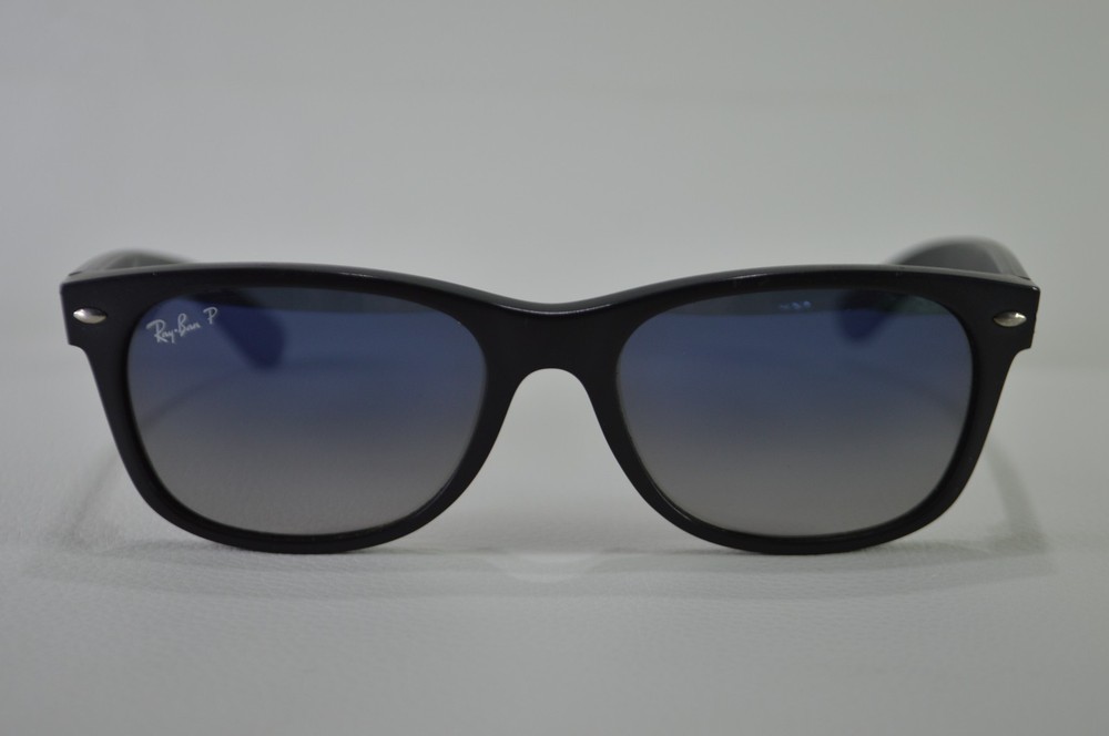 Ray-Ban New Wayfarer RB2132 Sunglasses Blue Lens MADE IN ITALY