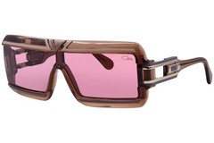 Cazal 856 002 Sunglasses Brown/Caramel/Brown Gradient Lenses Shield Style 133mm