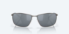 Costa Del Mar Sunglasses TURRET Dark Gunmetal / Gray Silver POLARIZED 580P Lens