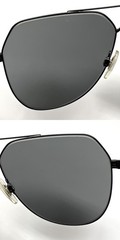 Dolce Gabbana DG 2133 1106/87 BASALTO Matte Black & Gunmetal Sunglasses