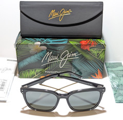 NEW Maui Jim Wild Coast Black w/Red Polarized Maui Rose Sunglasses R756-02R