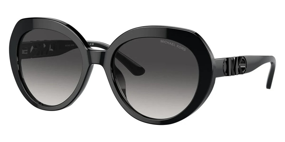 Michael Kors San Lucas MK2214U 30058G Black-Grey Sunglasses 56mm /New /Authentic