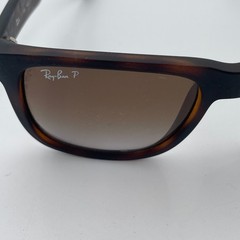 Ray Ban Justin Classic Matte Havana Sunglasses Polarized Square Italy