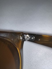 Ray-Ban RB 2180 710/73 Sunglasses Gloss/Havana Brown Tinted 49mm w/case NEW