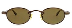 MAUI JIM MJ143-01 Tiny Bubbles 44mm Antique Gold Polarized Sunglasses Italy