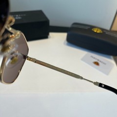 MAYBACH MACH ONE Gold Black Gray 55口18-143 Luxury Sunglasses w/ Case