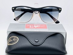 Ray-Ban RB4175 Clubmaster Oversized 57mm Square Sunglasses – Gray Gradient Lens