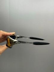 Vintage Y2K Oakley Splice Polarized Sunglasses Red Lenses Mixed Material Frame