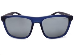 Superdry SDS 5015 Sunglasses Matte Dark Blue with Silver Mirrored Lenses 106