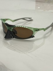 Oakley PLANTARIS Sunglasses OO9437-0363 Matte Transparent Fern W/ PRIZM Tungsten