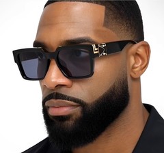 Men Fashion Royale Oversized Thick Bold Square Classic Retro Luxury Sunglasses