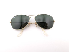 Ray-Ban Sunglasses, Cockpit RB 3362 001 3N Arista Gold, 58-14-…, Metal
