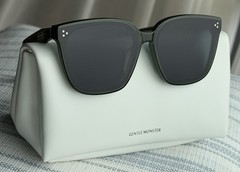 new Gentle Monster PALETTE KC2 Dark Green Frame + Black Zeiss Lens Sunglasses