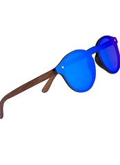 Woodie Walnut Wood Panto Shaped – Polarized Lens 100% UVA/UVB SUN PROTECTION-Set