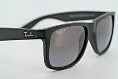 Ray-Ban RB4165 622/T3 Justin Sunglasses Full Rim Square Polarized Lens 54-16-145