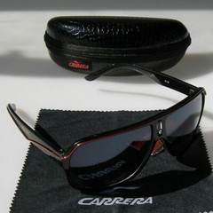 Men’s Sunglasses Fashion Carrera Ruthenium Pilot Gradient Lens Eye Glasses+box