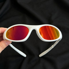 Oakley Minute 1.0 White Rainbow Sunglasses Lightweight Vintage
