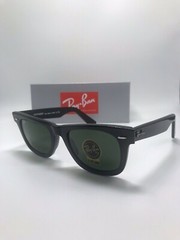 Ray-Ban WAYFARER ® RB2140 901 50•22 3N Shiny Black Classic Brand New