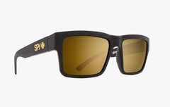 SPY Montana Sunglasses, Soft Matte Black Happy Bronze Gold Spectra 673407973417