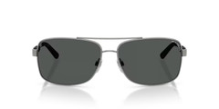 BURBERRY SUNGLASSES BE3074 100387 GUNMETAL FRAME GREY LENS 135mm