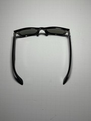 Ray-Ban RB2140 Original Wayfarer Polarized Sunglasses Black G-15 Green 50mm NWOT