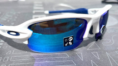 Oakley FLAK XXS YOUTH Matte White PRIZM Sapphire Blue Lens Sunglass OJ9008-07