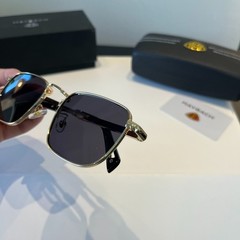 MAYBACH MACH ONE Gold Black Gray 55口18-143 Luxury Sunglasses w/ Case