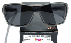 NEW Oakley TURBINE ROTOR Matte Grey POLARIZED Galaxy Black Lens Sunglass 9307