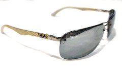 Ray Ban RB8310 004/82 Gunmetal Carbon Fiber Sunglasses 63-17
