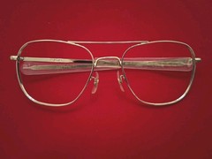 AMERICAN OPTICAL Original Pilot Gold Tone 57-20-140mm FRAME ONLY