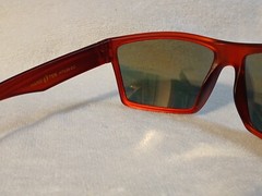 Hang Ten Sunglasses HT53B-DZ Black/gold Mirror Lens Square 60-17-128mm