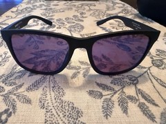 EnChroma Tilden Men’s Sunglasses Black Frame Mirrored Lens – Color Blind Glasses