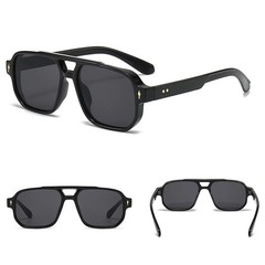 Fashion Square Sunglasses, Vintage Retro Rectangle Sunglasses for Men and Women