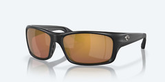 Authentic COSTA DEL MAR Sunglasses Jose Pro Matte Black Gold Mirror 580G