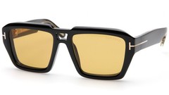 NEW TOM FORD TF 1202-F 01E Black Sunglasses 56-19-140mm B46mm Italy