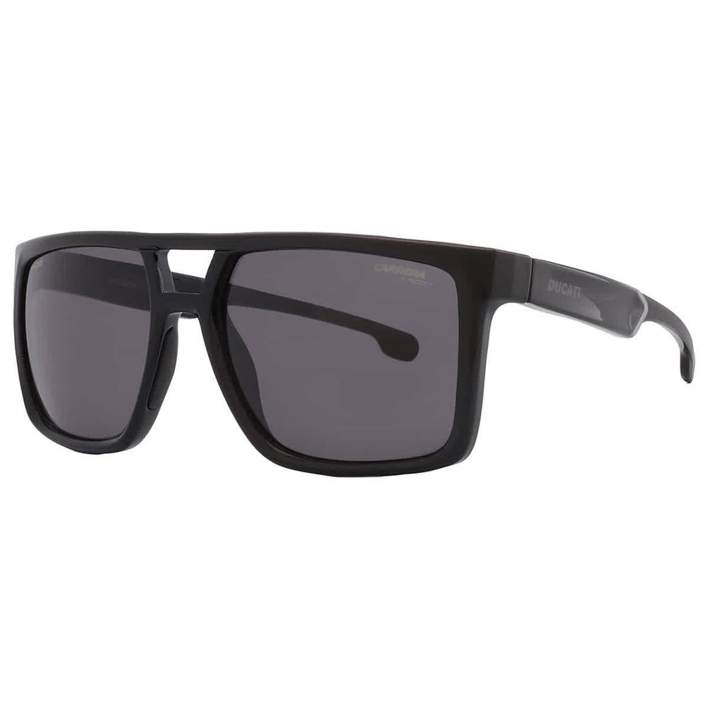 Carrera Grey Square Men’s Sunglasses CARDUC 018/S 0807/IR 58 CARDUC 018/S