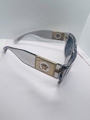 Versace Man Sun Glasses Gray Medusa Logo